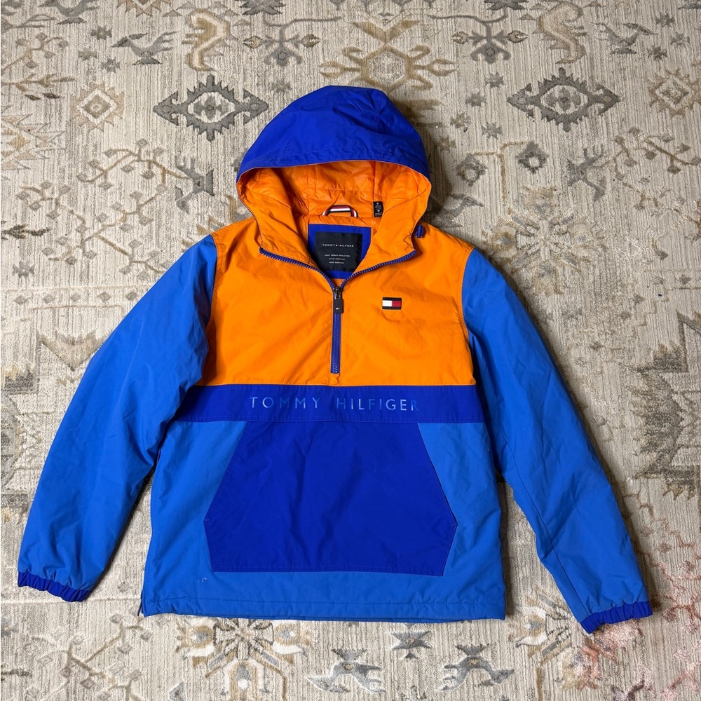 Tommy Hilfiger Vibrant Blue and Orange Jacket